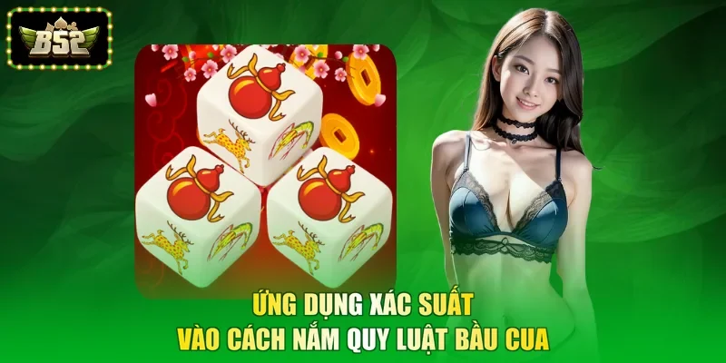 Ứng dụng xác suất vào cách nắm quy luật bầu cua